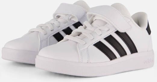Adidas Grand Court 2.0 Sneakers wit Imitatieleer