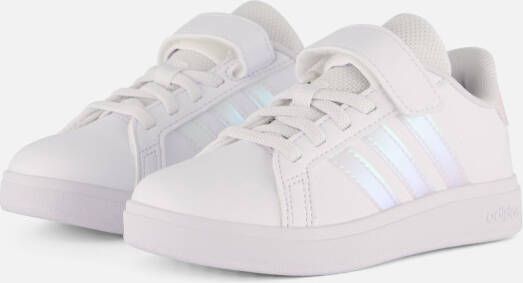Adidas Grand Court 2.0 Sneakers wit Imitatieleer