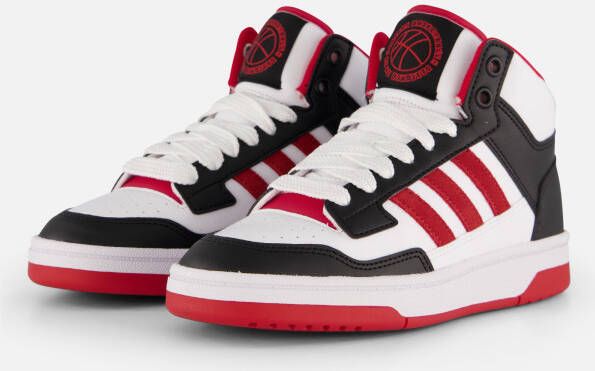 Adidas Rapid Court Mid Sneakers zwart Synthetisch