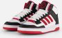 Adidas Rapid Court Mid Sneakers zwart Synthetisch - Thumbnail 1