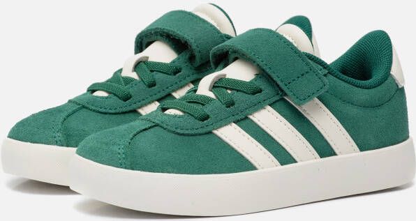 Adidas Sportswear VL Court 3.0 sneakers donkergroen wit Suede 28 - Foto 2