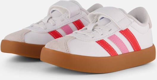 Adidas VL Court 3.0 Sneakers wit Leer Dames