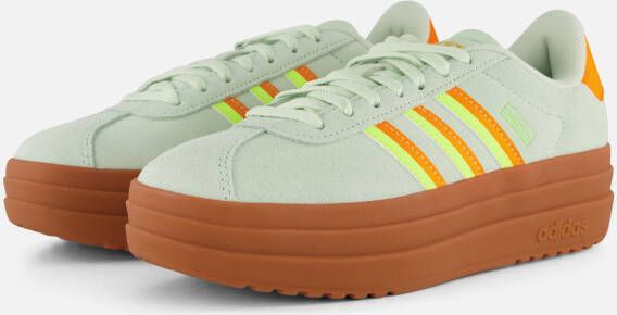 Adidas VL Court Bold Sneakers groen Leer
