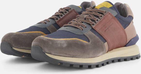 Ambitious Silky Runner Sneaker Brown Heren