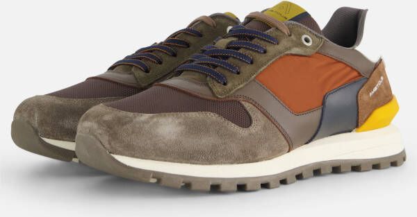 Ambitious Silky Sneakers oranje Leer
