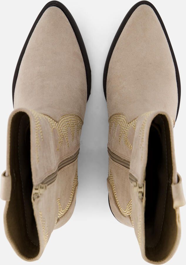 Ann Rocks Cowboylaarzen beige Synthetisch - Foto 3