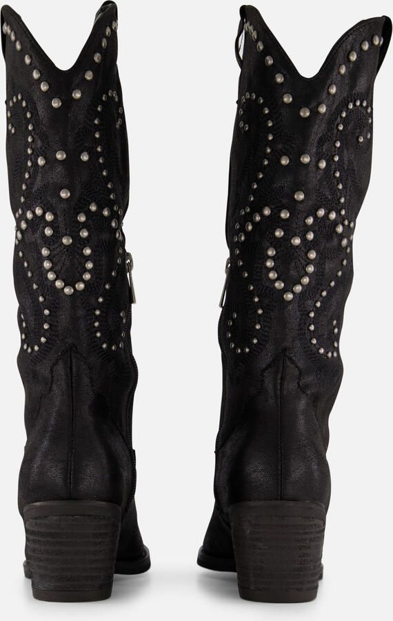 Ann Rocks Cowboylaarzen zwart Pu - Foto 3