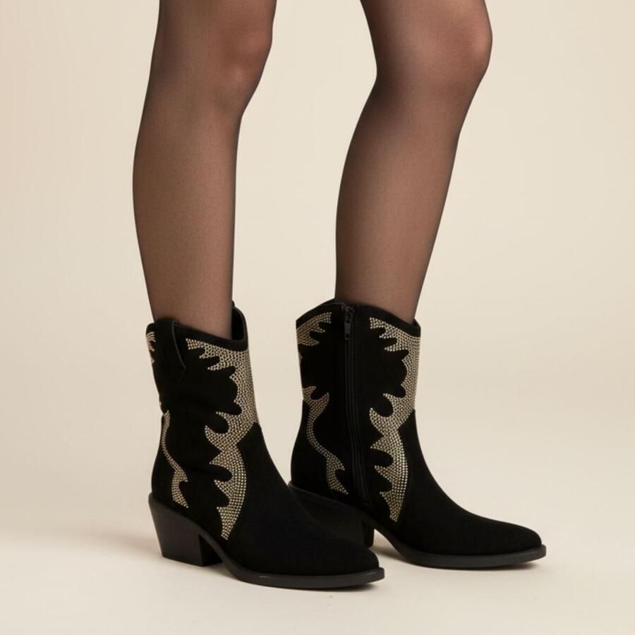 Ann Rocks Cowboylaarzen zwart Synthetisch - Foto 2