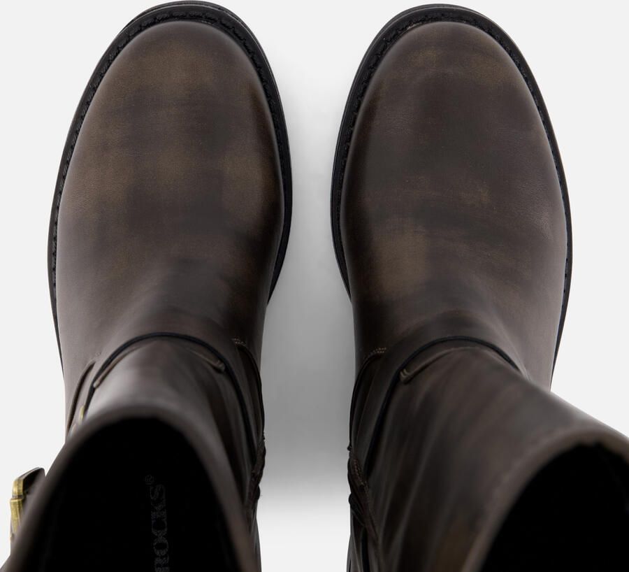 Ann Rocks Hoge Biker boots bruin Synthetisch - Foto 2