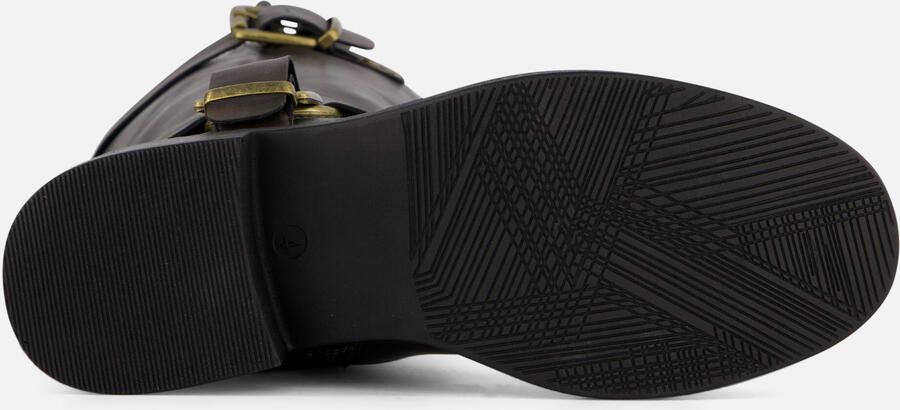 Ann Rocks Hoge Biker boots bruin Synthetisch - Foto 4