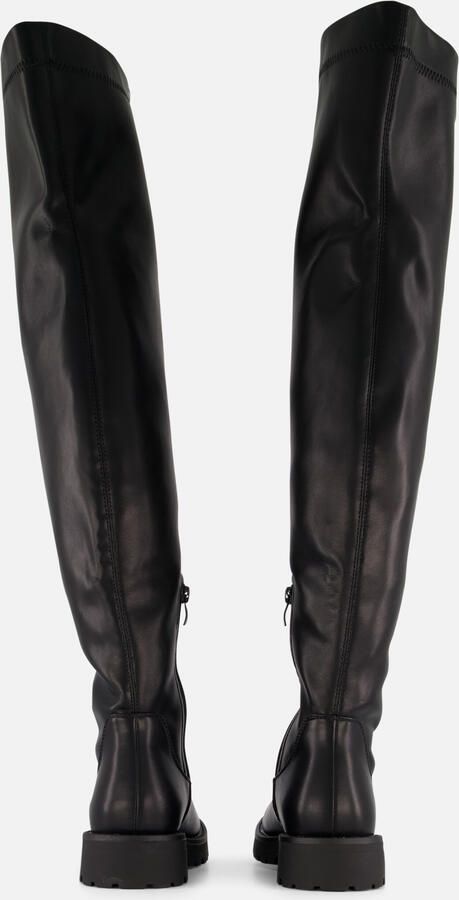 Ann Rocks Overknee hoge laarzen zwart Pu - Foto 3