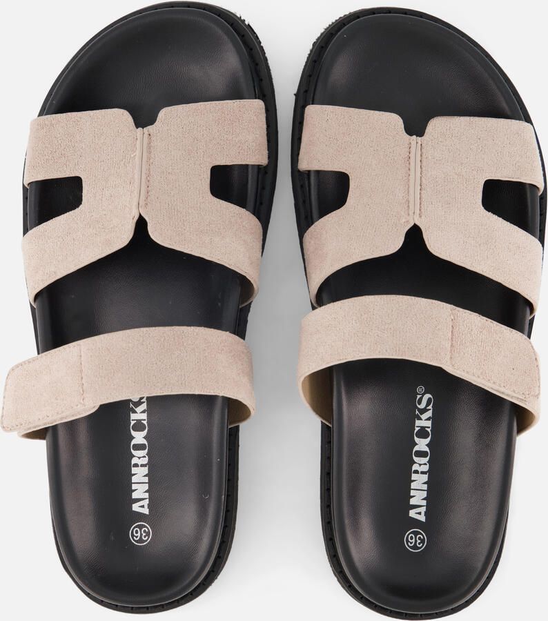 Ann Rocks Sandalen taupe Pu - Foto 4