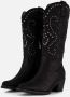 Ann Rocks Cowboylaarzen zwart Pu - Thumbnail 2