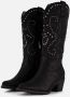 Ann Rocks Cowboylaarzen zwart Pu - Thumbnail 2