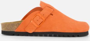 Ann Rocks Sandalen oranje Suede