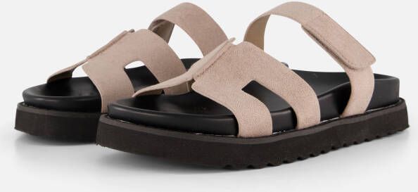 Ann Rocks Sandalen taupe Pu
