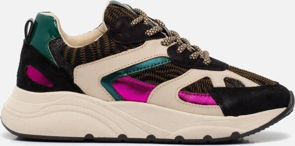 Ann Rocks Sneakers zwart Suede Schoenen