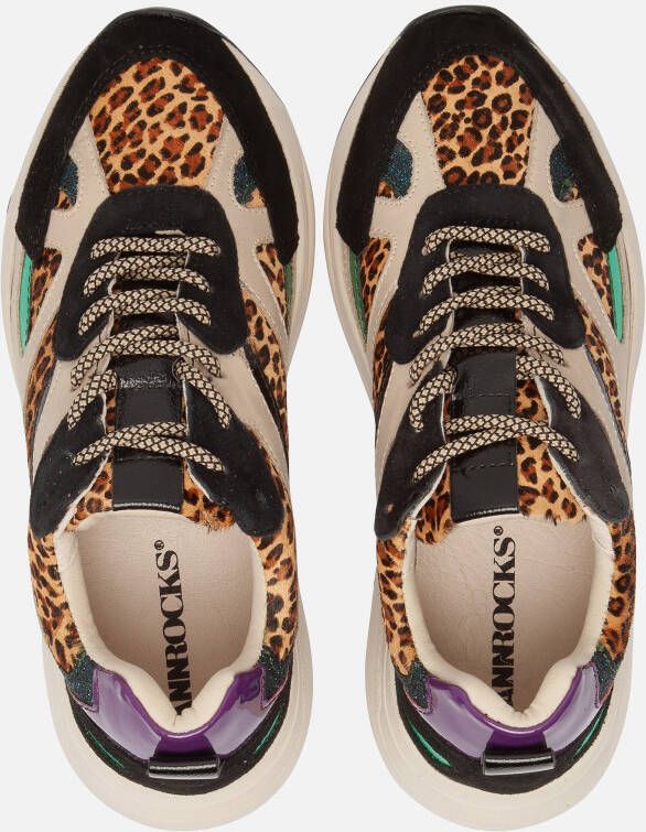 Ann Rocks Sneakers zwart Suede - Foto 4