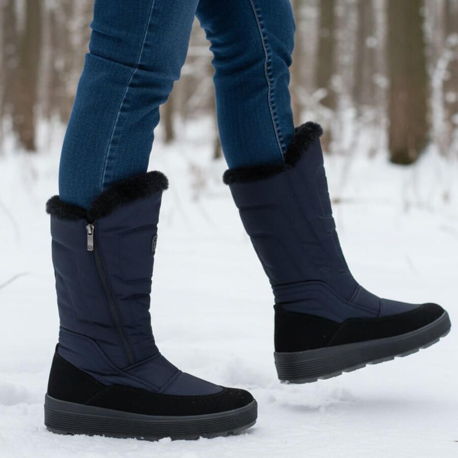 Antarctica Snowboots blauw Nylon 760204 Dames