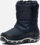 Antarctica Snowboots met ritssluiting voor kinderen AN 123 Blauw Zwart -30EU - Thumbnail 2