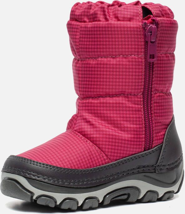 Antarctica Snowboots met ritssluiting voor kinderen AN 123 Fuxia Zwart -24EU - Foto 4