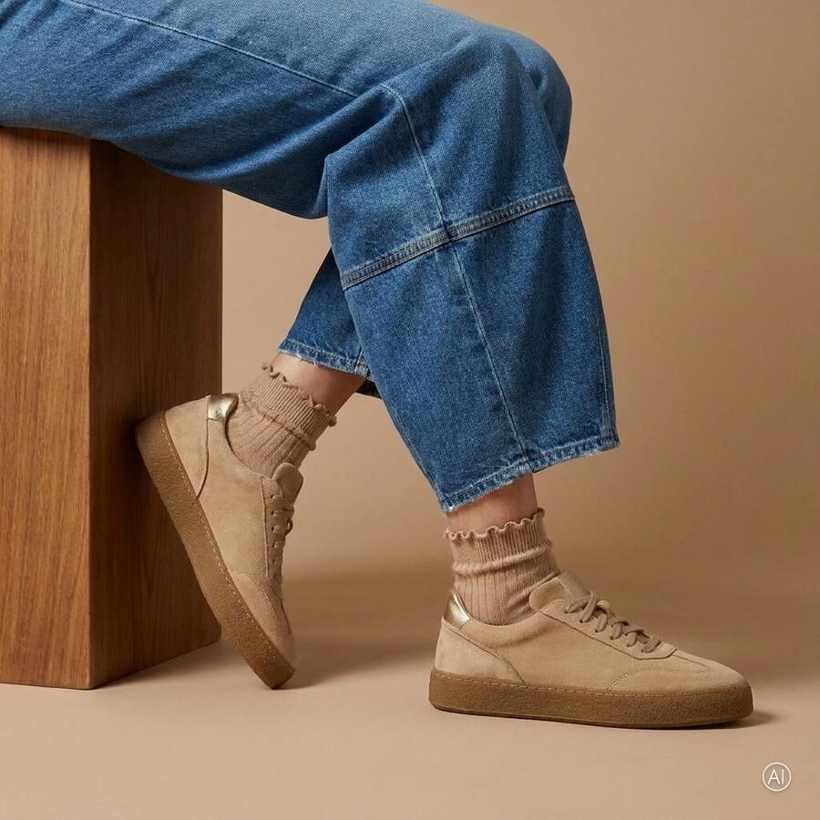 Aqa Adidas technochaos 2000 atr sneakers bruin