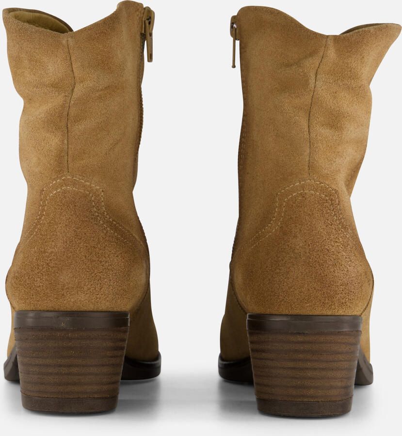 Aqa Cowboylaarzen taupe Suede