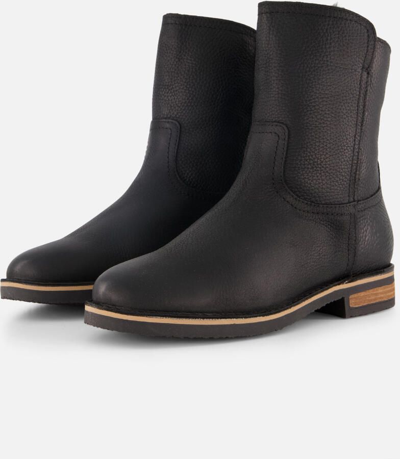 Aqa Shoes A8835 SnowbootsGevoerde laarzen Dames laarzen Zwart - Foto 6