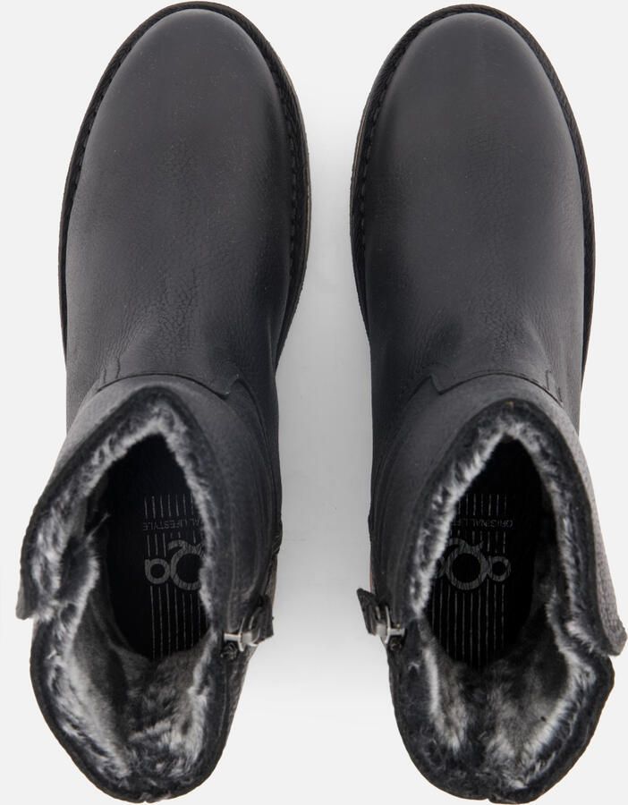 Aqa Shoes A8835 SnowbootsGevoerde laarzen Dames laarzen Zwart - Foto 9