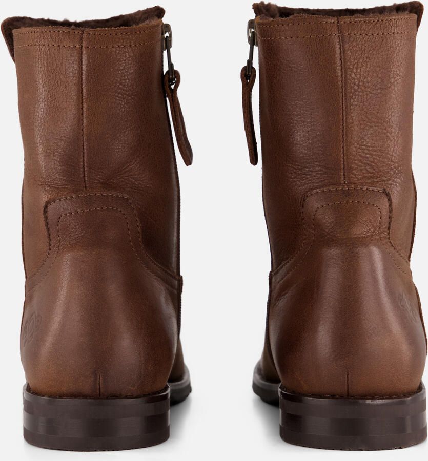 AQA Shoes A8971 SnowbootsGevoerde laarzen Dames laarzen Cognac - Foto 3