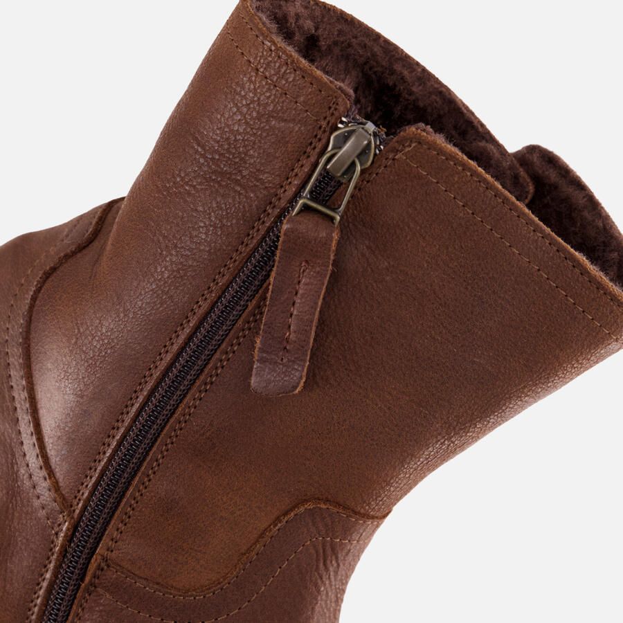 AQA Shoes A8971 SnowbootsGevoerde laarzen Dames laarzen Cognac - Foto 2