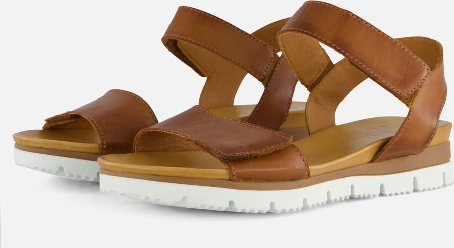 Aqa Leren Sandalen Dames Bruin