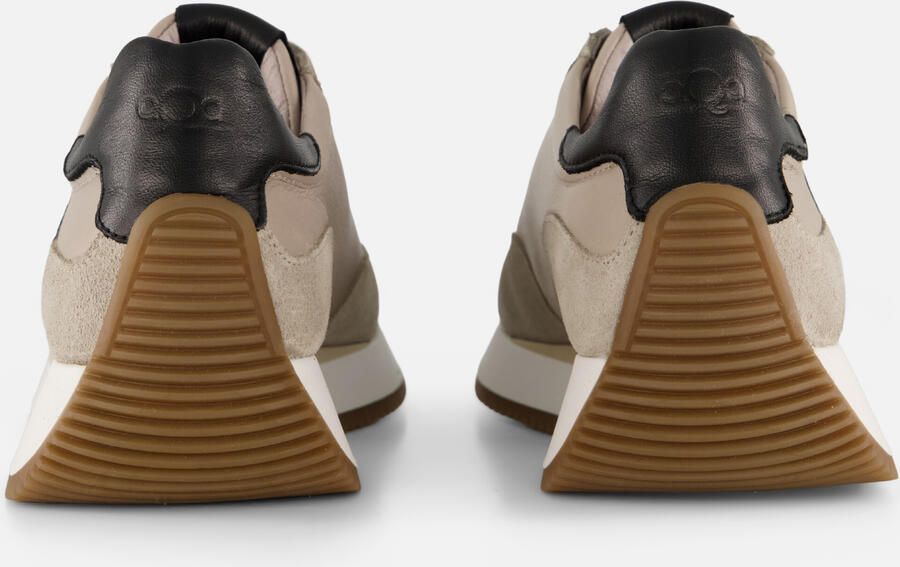 Aqa Sneakers beige Leer Dames - Foto 3