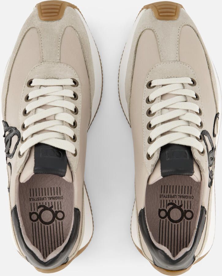 Aqa Sneakers beige Leer Dames - Foto 2