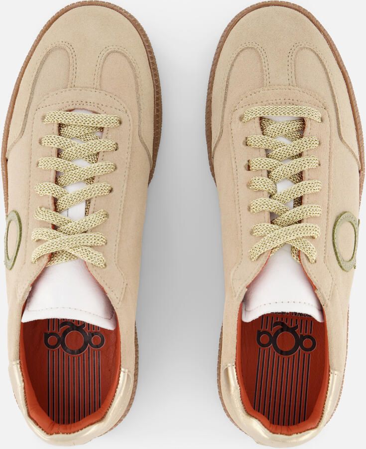 Aqa Sneakers beige Suede Dames - Foto 3