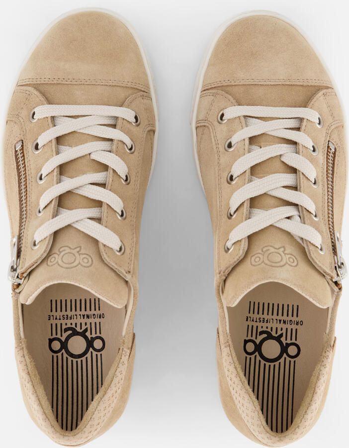 Aqa Sneakers cognac Suede Dames - Foto 3