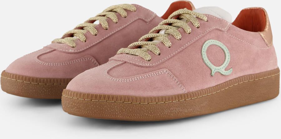 Aqa Sneakers roze Suede Dames