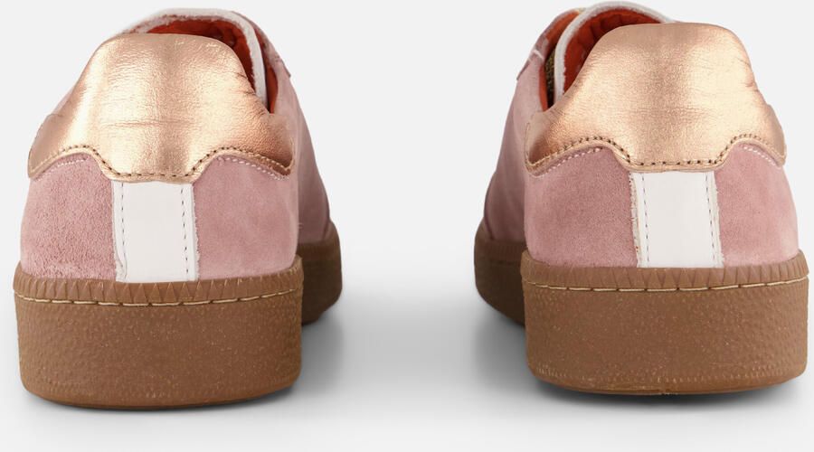 Aqa Sneakers roze Suede Dames - Foto 4