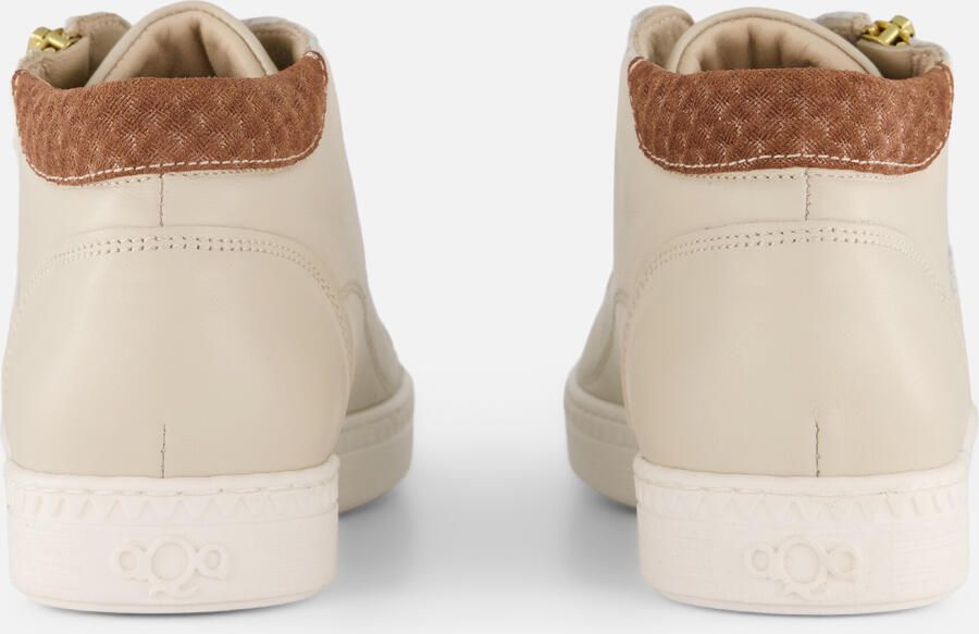 Aqa Sneakers wit Leer Dames - Foto 4