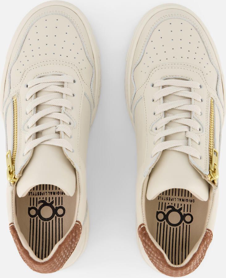 Aqa Sneakers wit Leer Dames - Foto 3