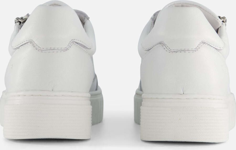 Aqa Sneakers wit Leer Dames - Foto 3