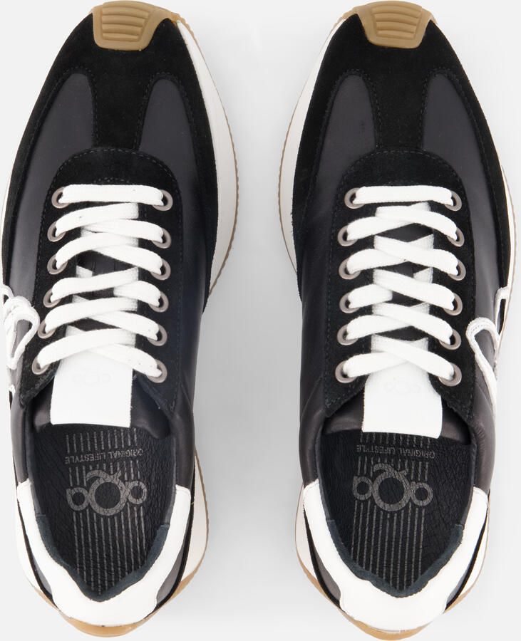 Aqa Sneakers zwart Leer Dames - Foto 2