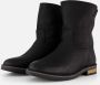 AQA Shoes A8655 Gevoerde laarzenSnowbootsDames laarzen Zwart - Thumbnail 2