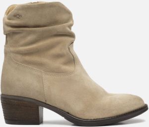 Aqa Enkellaarsjes Hak Enkellaarsjes Hak beige