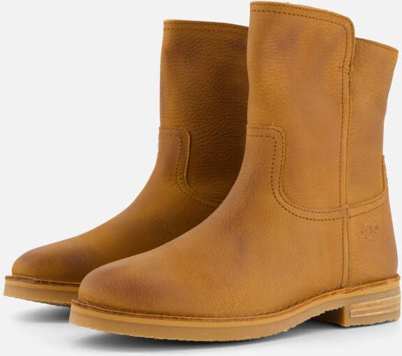 AQA Shoes A8465~~~~~~~~~~~~~~~~~~~~~~~~~ SnowbootsGevoerde laarzenDames laarzen Cognac