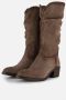 Aqa Hoge laarzen taupe Suede Dames - Thumbnail 1