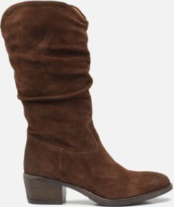 Aqa Laarzen Cognac Suede 202308 Dames
