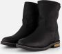 AQA Shoes A8655 Gevoerde laarzenSnowbootsDames laarzen Zwart - Thumbnail 2