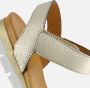 AQA Shoes A8750~~~~~~~~~~~~~~~~~~~~~~~~~ Platte sandalenDames Sandalen Metallics - Thumbnail 2