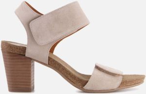 Aqa Sandalen met hak grijs Suede